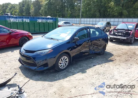 2019 Toyota Corolla Le from USA, damaged, VIN 2T1BURHE7KC128018